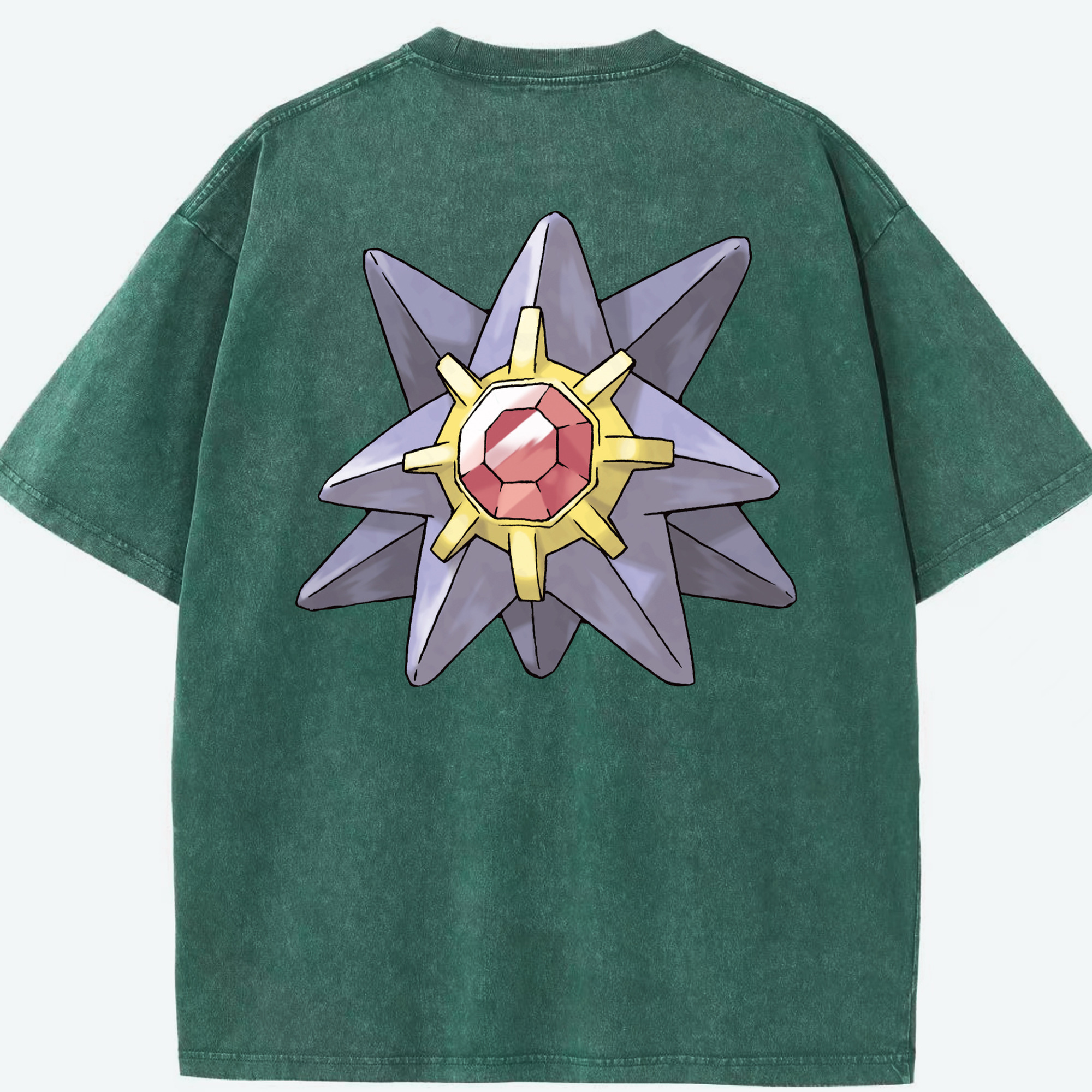 （画像用） ポケットモンスター Pokémon 綿100% ヴィンテージ風 半袖Tシャツ（背面プリント）